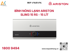 Bình nóng lạnh Ariston  SLIM3 15 RS - 15 Lít